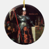 Saint Joan of Arc Keramisch Ornament (Achterkant)