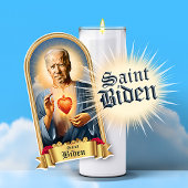 Saint Joe Biden gebedskaars Sticker