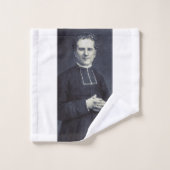 Saint John Bosco Père et enseignant de la jeunesse (Gant de toilette)