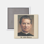 Saint John Bosco Portrait Magnet (Recto/Verso)