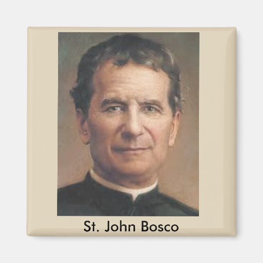 Saint John Bosco Portrait Magnet (Devant)