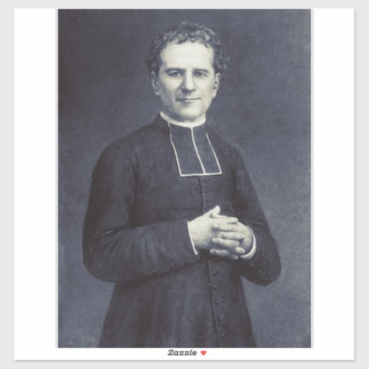 Saint John Bosco Vader en leraar van de jeugd Sticker (Vel)