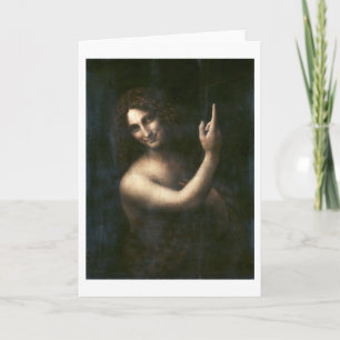 Saint John de Baptist, Leonardo da Vinci Kaart