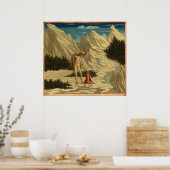 Saint John - Domenico Veneziano Fine Art Poster (Keuken)