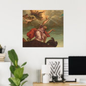 Saint John l'évangéliste - Poster d'art tiitien (Bureau à domicile)