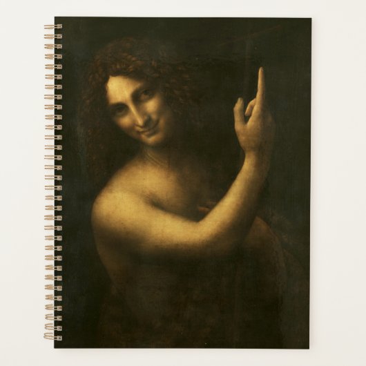 Saint John the Baptist by Leonardo da Vinci Planner (Voorkant)