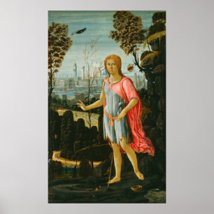 Saint John the Baptist - Poster d'art de Sellaio