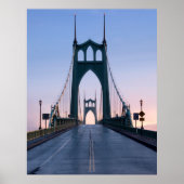 Saint Johns Bridge Poster (Voorkant)