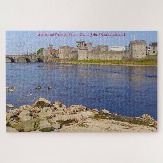 Saint John's Castle Limerick Jigzaag Puzzle Legpuzzel (Horizontaal)