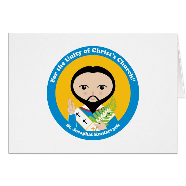 Saint Josaphat Kuntsevych (Devant horizontal)