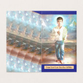 Saint José Sánchez del Rio Prayer Card Kaart (Buitenkant ongevouwen)