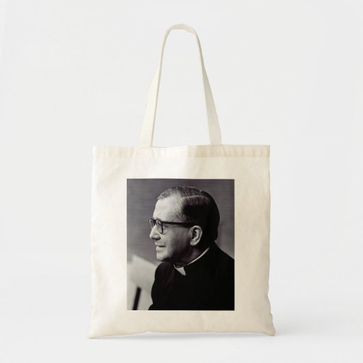 Saint Josemaria Escriva Tote Bag (Voorkant)