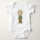 Saint Joseph Cute katholiek Romper (Voorkant)
