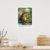 Saint Joseph et Jésus parlent, affiche de la Saint (Cuisine)