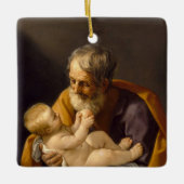 Saint Joseph et le Christ Ornement de l'enfant (Devant)