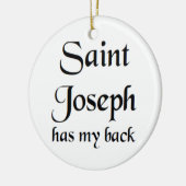 saint joseph keramisch ornament (Links)