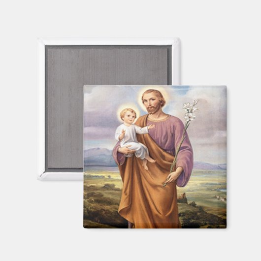 Saint Joseph Magnet (Recto/Verso)