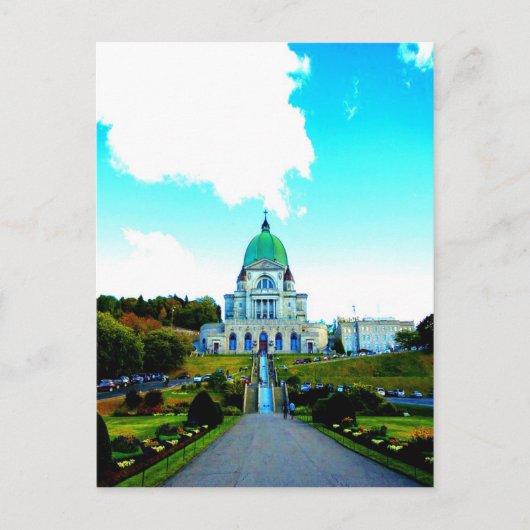 Saint Joseph Montreal chauch Briefkaart (Voorkant)