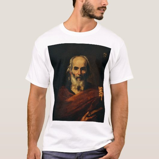 Saint Joseph par Jusepe de Ribera T-Shirt (Devant)
