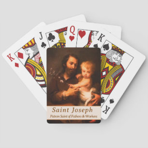 Saint Joseph Theme Pokerkaarten