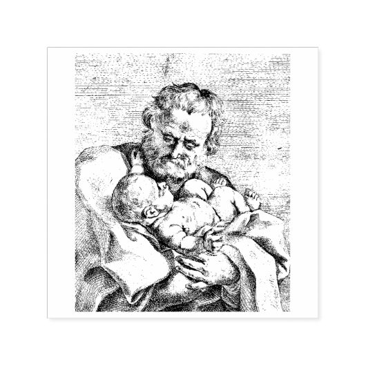 Saint Joseph Zelfinktende Stempel (Design)