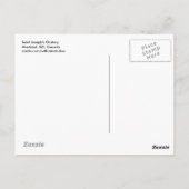 Saint Joseph's Oratory Briefkaart (Achterkant)