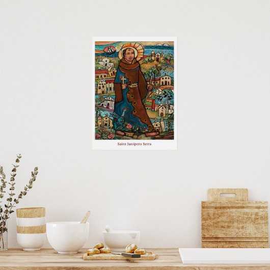 Saint Junipero Serra classroom poster (Cuisine)