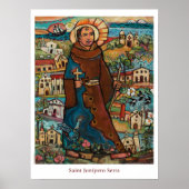Saint Junipero Serra poster (Voorkant)