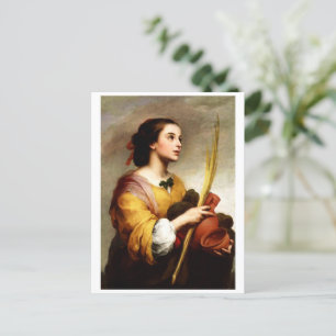Saint Justa door Murillo-Briefkaart Briefkaart