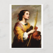 Saint Justa Par Murillo Carte Postale (Devant)