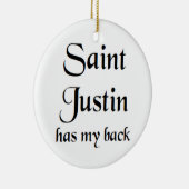 saint justin keramisch ornament (Rechts)