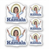 SAINT KAMALA HARRIS STICKER (Voorkant)