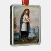 Saint Kateri Tekakwitha Metalen Ornament (Rechts)