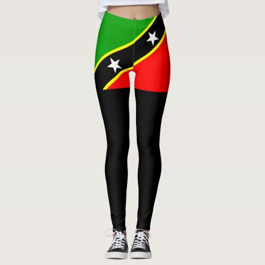 Saint Kitts en Nevis Leggings (Voorkant)