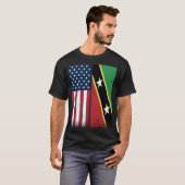 Saint Kitts en Nevis Saint Kitts en Nevis Ameri T-shirt (Voorkant volledig)