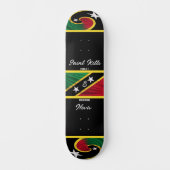 Saint Kitts en Nevis Skateboard (Voorkant)