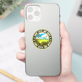 Saint Kitts en Nevis Sticker (Telefoon)