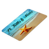 Saint Kitts en Nevis-zeester Magneet (Linkerzijde)