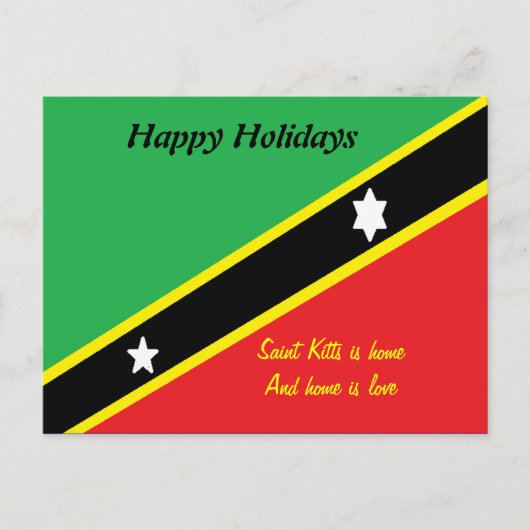 Saint kitts joyeuses cartes postales (Devant)