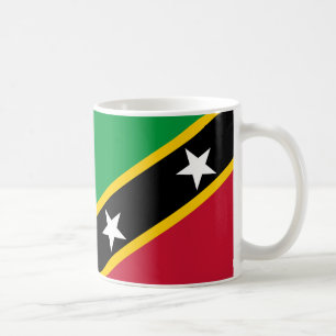 Saint Kitts Vlag Keramische Mok