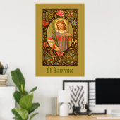 Saint Laurent de Rome (PM 04) Affiche 1 (Bureau à domicile)
