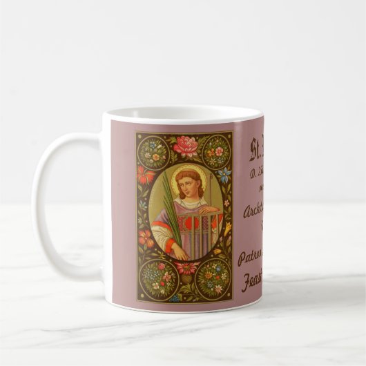 Saint-Laurent de Rome (PM 04) Café Mug 2a (Gauche)