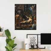 Saint Lawrence - Jean de Champaigne Fine Art Poster (Thuiskantoor)