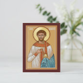 Saint Lawrence Prayer Kaart (Staand voorkant)