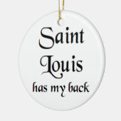 saint louis coffee mug keramisch ornament (Links)