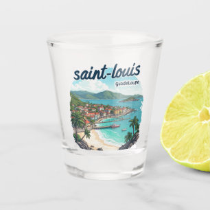 SAINT-LOUIS GUADELOUPE SHOT GLAS