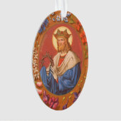 Saint Louis IX le roi (PM 05) Acrylique (devant)