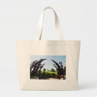 Saint Louis Zoo Sculpture Grote Tote Bag