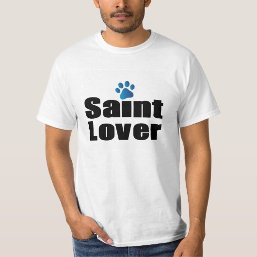 Saint Lover Blue Paw Shirt (Voorkant)