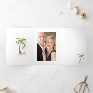 Saint Lucia Bestemming Huwelijk Foto Drieluik Kaart